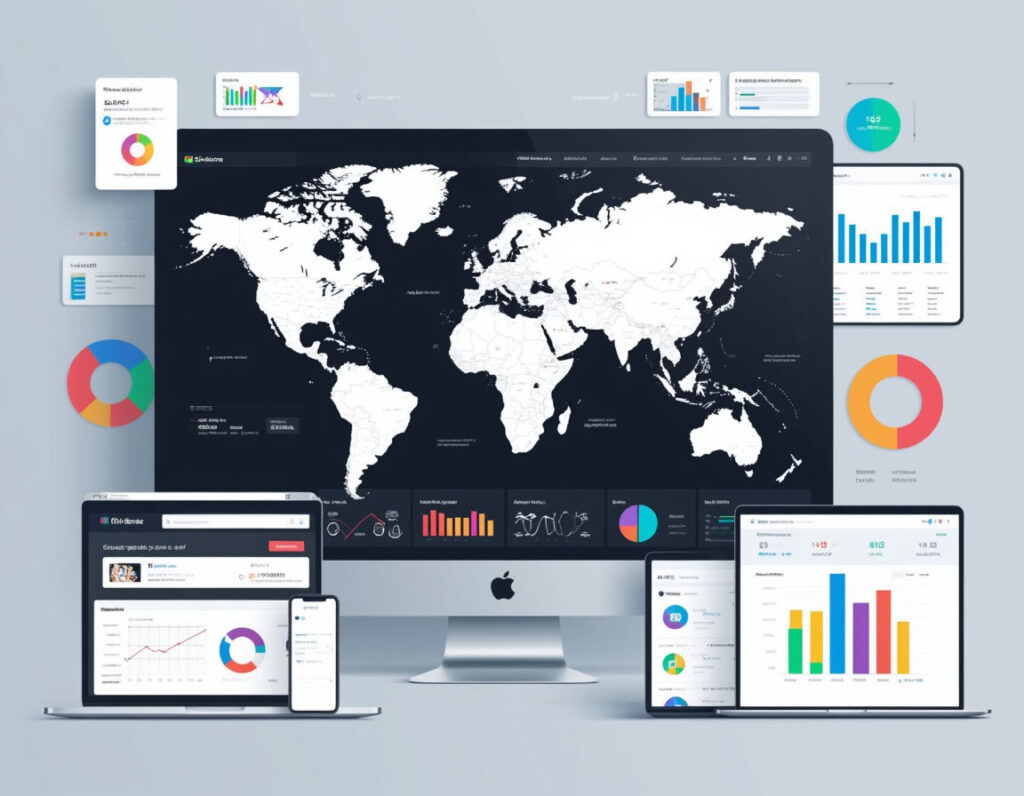 Analytical tools for tracking global indicators.